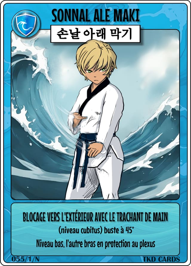 Carte Eau — un blocage, famille de l'eau